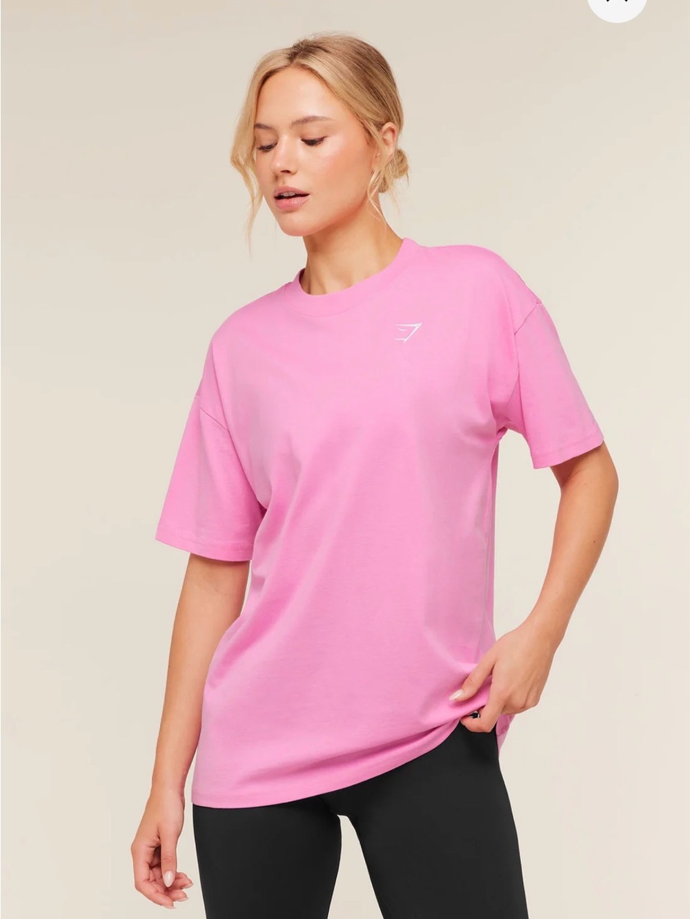Gymshark Training Oversized T-Shirt Size Medium-Oversized Fit